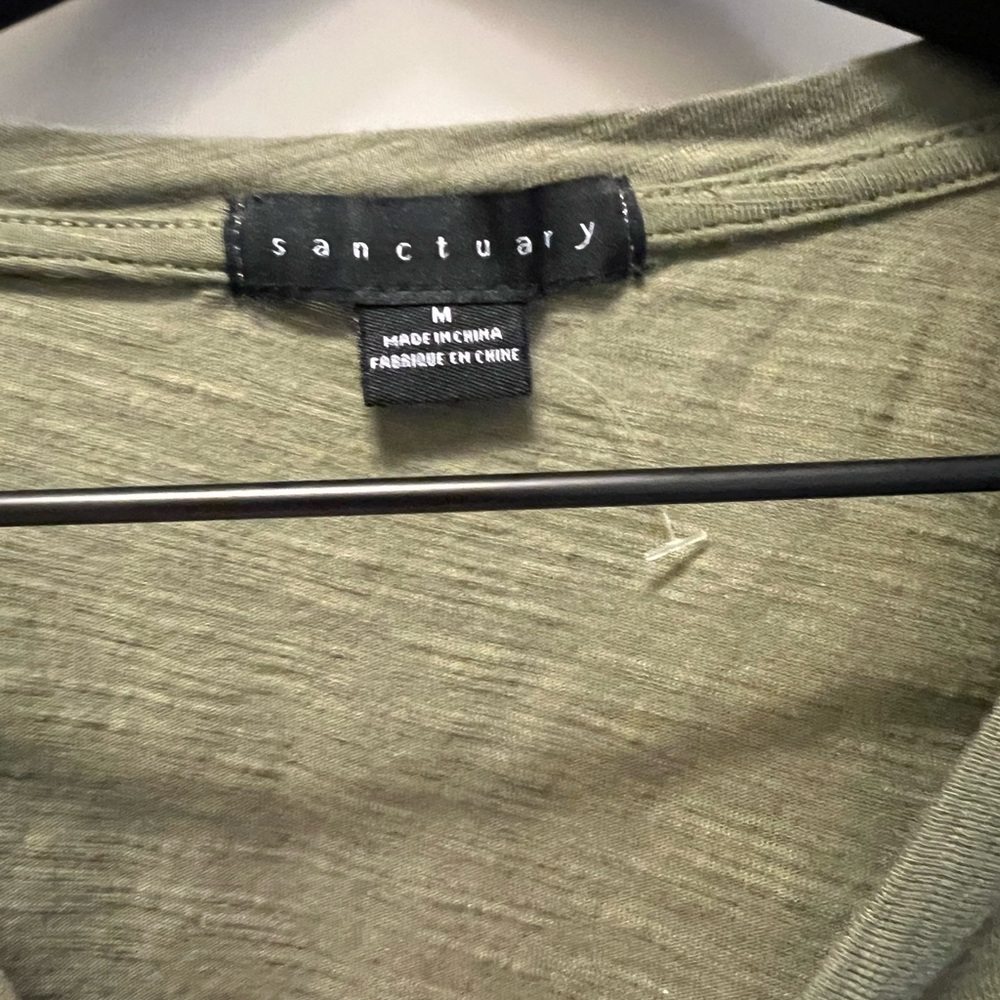 Sanctuary Short Sleeve Tee in Olive